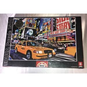 EDUCA Times Square 1500 Piece Puzzle #14816 ~ New and Sealed